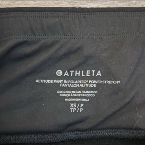 Athleta Women’s Black altitude Flare Pants size xs - Picture 5 of 7